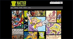 Desktop Screenshot of hatterentertainment.com